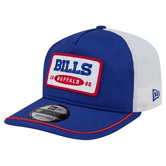 Men's New Era Royal/White Buffalo Bills Patch 19TWENTY Adjustable Hat