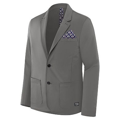Men's J. Palmer Graphite New York Giants Man-In-Motion Blazer