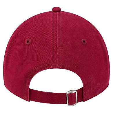Girls Youth New Era Burgundy Washington Commanders Cheer 9TWENTY Adjustable Hat