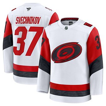 Men's Fanatics Andrei Svechnikov White Carolina Hurricanes Away Premium Jersey