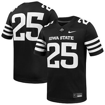 Men's Nike #1 Black Iowa State Cyclones Untouchable Replica Game Jersey