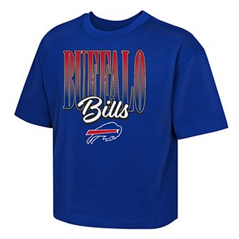 Girls Youth Outerstuff Royal Buffalo Bills Big City Boxy T-Shirt
