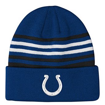 Youth Outerstuff Royal Indianapolis Colts Essentials Cuffed Knit Hat