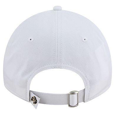Men's New Era White Colorado Buffaloes Fan 9TWENTY Adjustable Hat