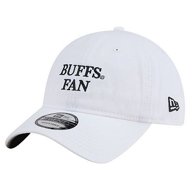 Men's New Era White Colorado Buffaloes Fan 9TWENTY Adjustable Hat