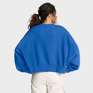 Women's Nike Blue UCLA Bruins Oversized Phoenix Arch Pullover Sweatshirt