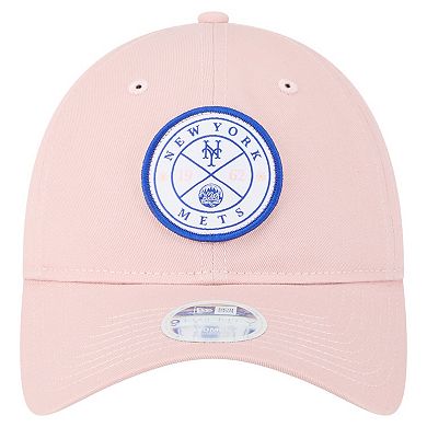 Women's New Era Pink New York Mets Bloom 9TWENTY Adjustable Hat