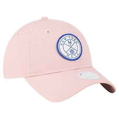 Women's New Era Pink New York Mets Bloom 9TWENTY Adjustable Hat