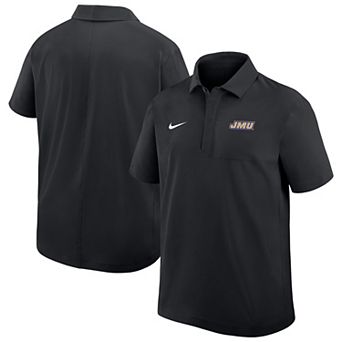 Men's Nike Black James Madison Dukes 2025 Sideline Polo