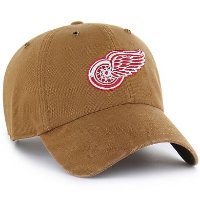 Men's Carhartt x '47 Brown Detroit Red Wings Clean Up Adjustable Hat