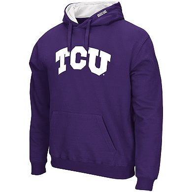 Men's Colosseum Purple TCU Horned Frogs Isle Hoodie