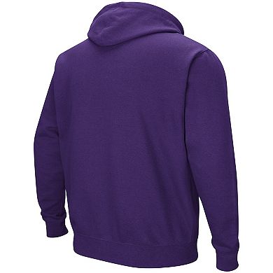 Men's Colosseum Purple TCU Horned Frogs Isle Hoodie