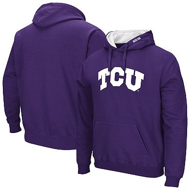 Men's Colosseum Purple TCU Horned Frogs Isle Hoodie