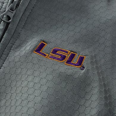 Toddler Garb Gray LSU Tigers Sterling Quarter-Zip Pullover