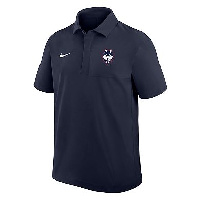 Men's Nike Navy UConn Huskies Woven Polo