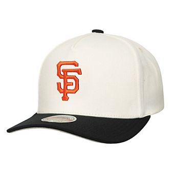 Men's Mitchell & Ness Cream San Francisco Giants Stretch-Snapback Hat