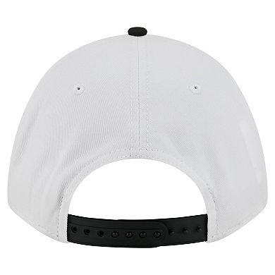 Men's New Era White/Black UCF Knights Arch Two-Tone Rope 9FORTY A-Frame M-Crown Adjustable Hat