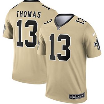 Men's Nike Michael Thomas Gold New Orleans Saints Inverted Legend Player Performance Top