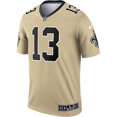 Men's Nike Michael Thomas Gold New Orleans Saints Inverted Legend Player Performance Top