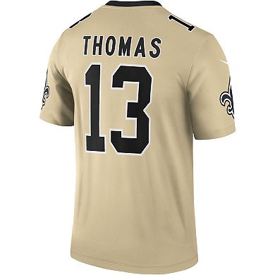 Men's Nike Michael Thomas Gold New Orleans Saints Inverted Legend Player Performance Top