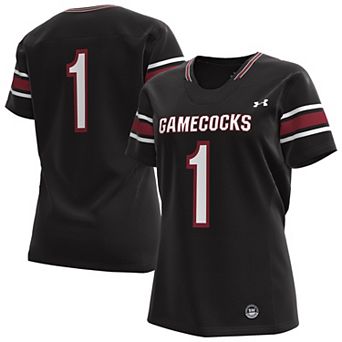 Women's Under Armour Black South Carolina Gamecocks Replica Football Jersey