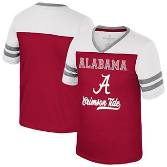 Girls Youth Colosseum Crimson Alabama Crimson Tide Princess Bubblegum Bling T-Shirt
