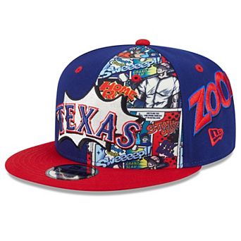 Youth New Era Royal/Red Texas Rangers 2025 MLB Diamond Hero Edition 9FIFTY Snapback Hat