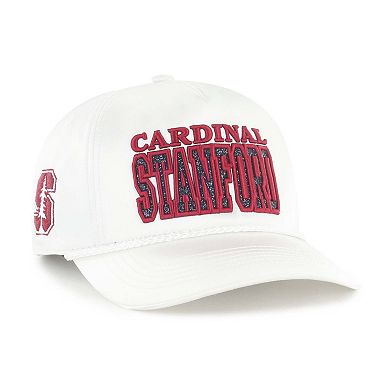 Women's '47 White Stanford Cardinal Outspoken Hitch Adjustable Hat