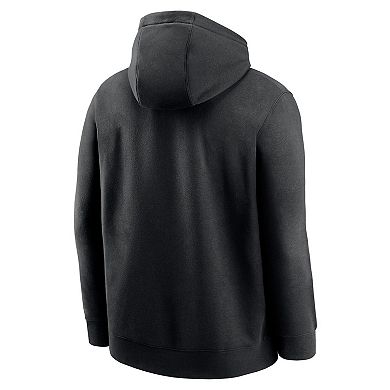 Men's Nike Black Army Black Knights Club Pullover Hoodie