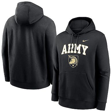 Men's Nike Black Army Black Knights Club Pullover Hoodie