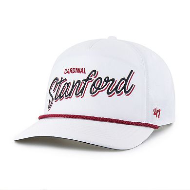 Men's '47 White Stanford Cardinal Fairway Hitch Adjustable Hat