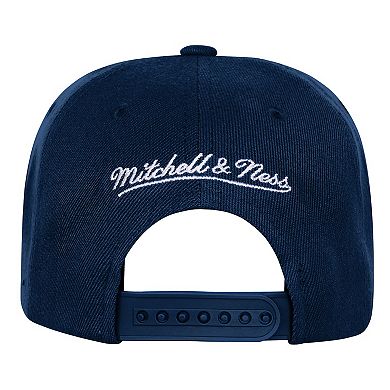 Youth Mitchell & Ness Navy Golden State Warriors 2000 All-Star Game Duo Front Snapback Hat