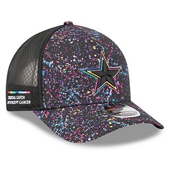Men's New Era Black Dallas Cowboys 2025 NFL Crucial Catch 9FORTY Adjustable Hat