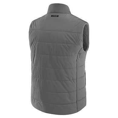 Men's J. Palmer Graphite New York Jets Front Office Full-Zip Vest