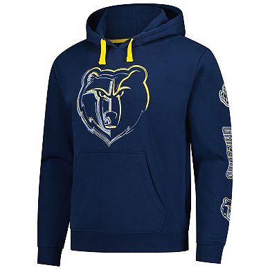 Unisex Stadium Essentials Navy Memphis Grizzlies Elementized Pullover Hoodie