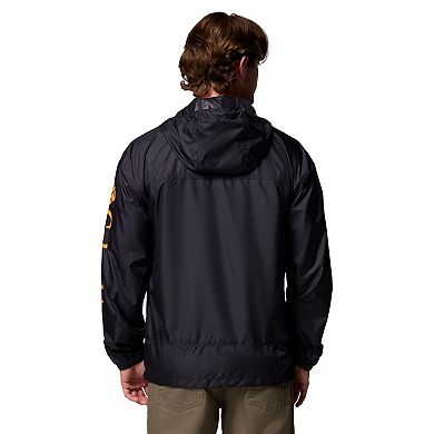 Men's Columbia Black Tennessee Volunteers Flash Challenger II Windbreaker