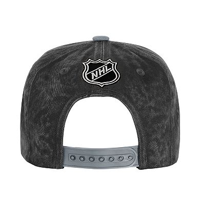 Youth Outerstuff Black/Silver Los Angeles Kings True Retro Deadstock Adjustable Hat