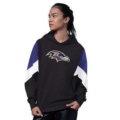 Women's Starter Black Baltimore Ravens Scrimmage Hoodie