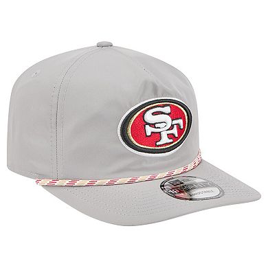 Men's New Era Gray San Francisco 49ers Rope 19TWENTY Hat