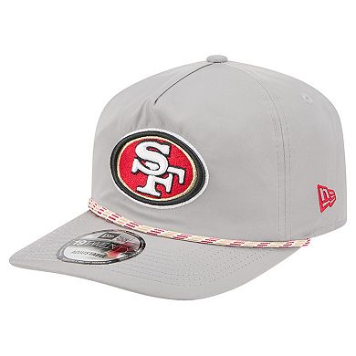 Men's New Era Gray San Francisco 49ers Rope 19TWENTY Hat
