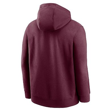 Men's Nike Maroon Virginia Tech Hokies Club Pullover Hoodie