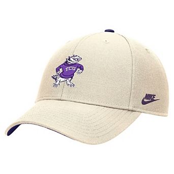 Men's Nike Natural TCU Horned Frogs Vintage Rise Dri-FIT Adjustable Hat
