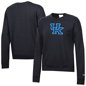 Women's Champion Black Kentucky Wildcats Powerblend Sweatshirt