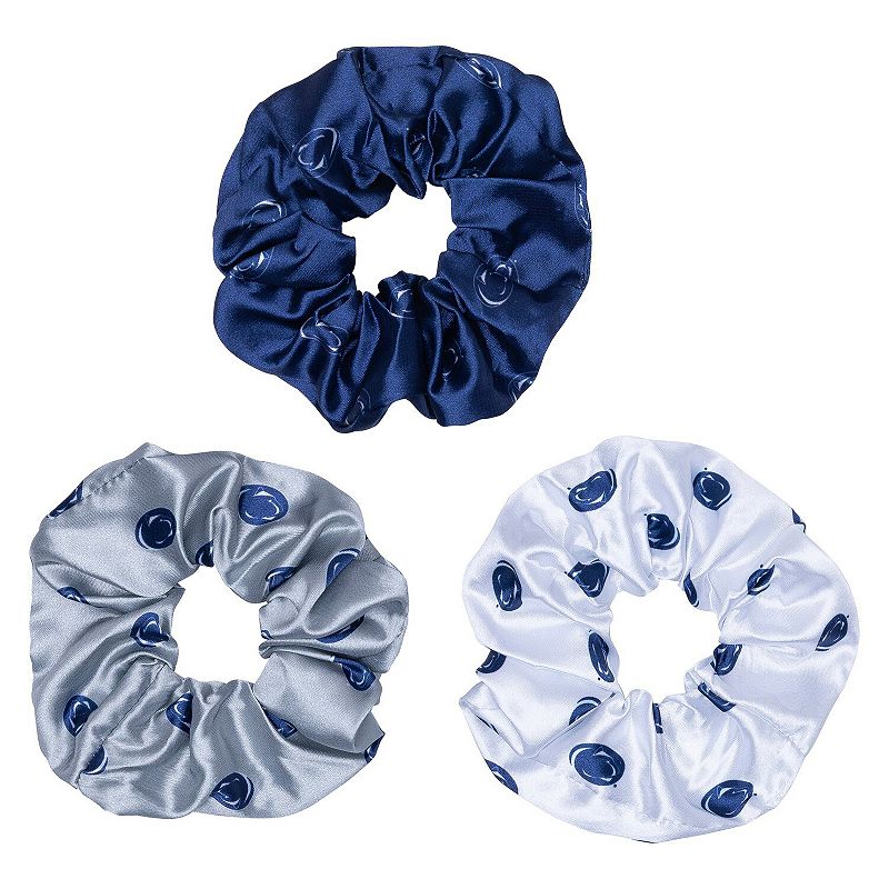 ZooZatz Penn State Nittany Lions Luxe Scrunchie Three-Piece Set, Team