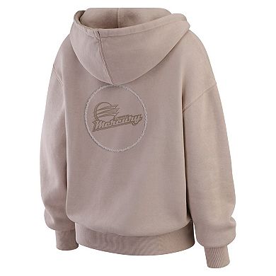 Women's WEAR by Erin Andrews Tan Phoenix Mercury Washed Pullover Crewdie