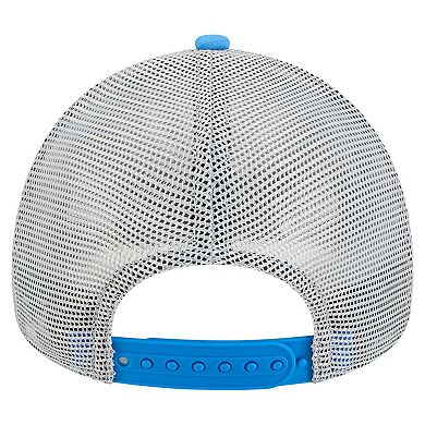 Toddler New Era White/Blue Detroit Lions Streak 9FORTY A-Frame Adjustable Hat
