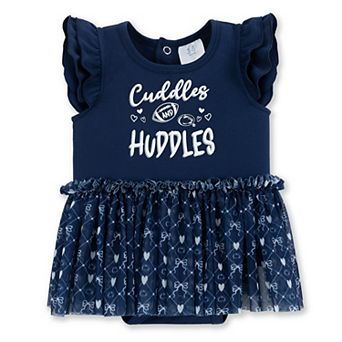 Girls Infant ZooZatz Navy Penn State Nittany Lions Bodysuit Dress