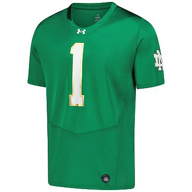 Men's Under Armour Green Notre Dame Fighting Irish Replica Football Jersey