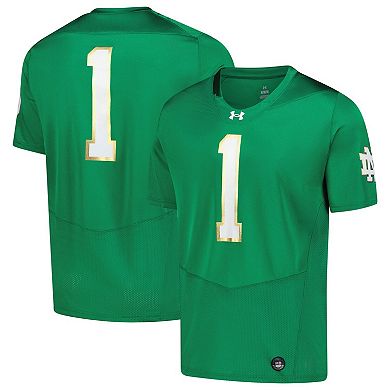 Men's Under Armour Green Notre Dame Fighting Irish Replica Football Jersey