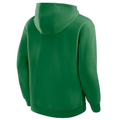 Men's Fanatics Green Oregon Ducks Hometown Premium Rise And Conquer Half-Zip Hoodie